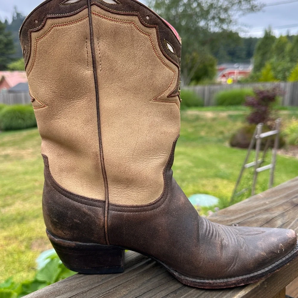 Old Gringo Bronc Heeled Boots - Picture 3 of 12